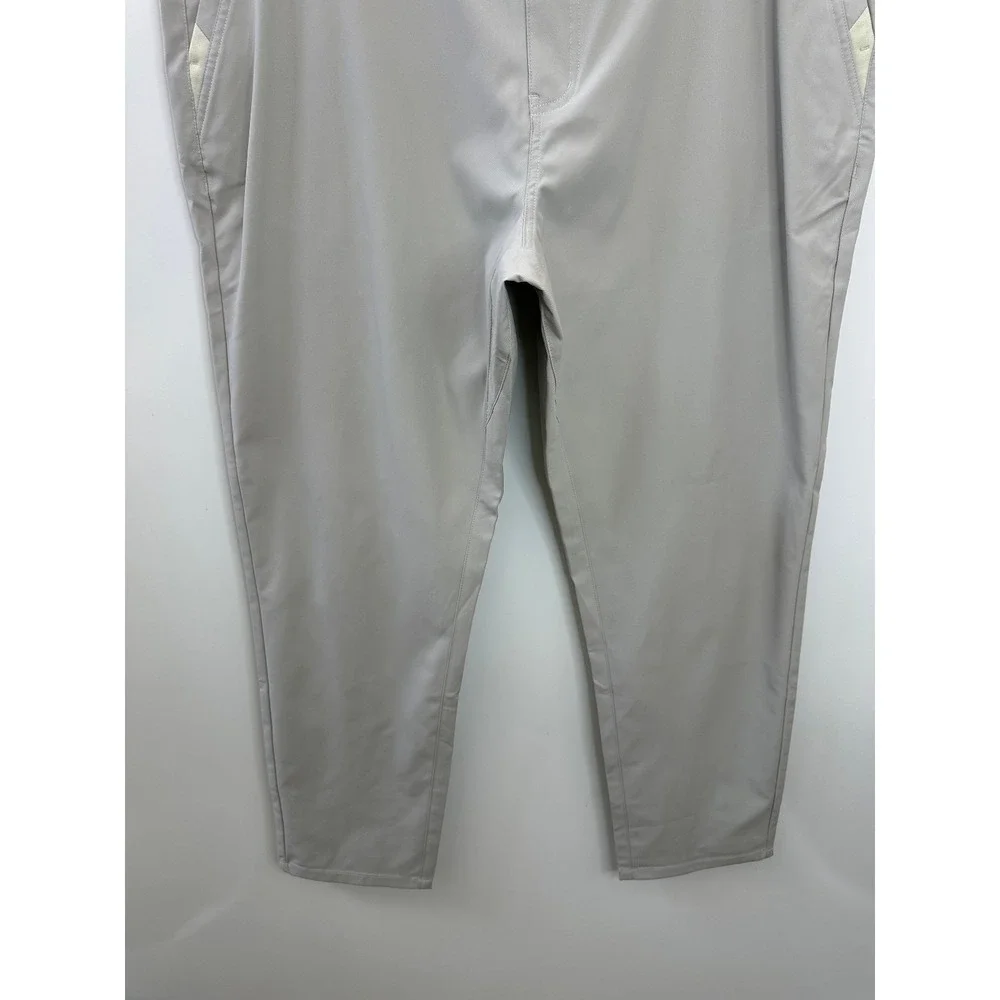 Jack Archer Jetsetter Tech Pants 38 x 30 Stone Golf Travel Performance Stretch - Picture 5 of 8